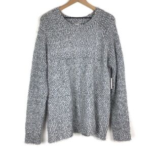 LC LAUREN CONRAD Sweater Boucle Fuzzy Cozy Ultra Soft Oversized Size XXL NWT
